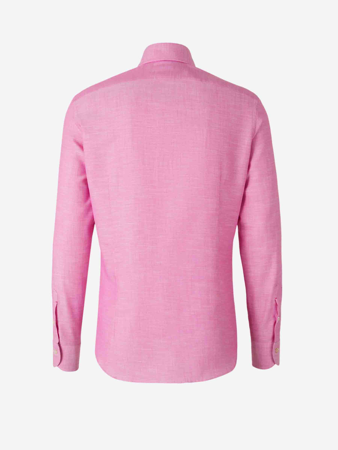 Outlet online Santa Eulalia Hombre Camisa Jaspeada Algodón color Rosa sku 531-006443 03 - Foto 2