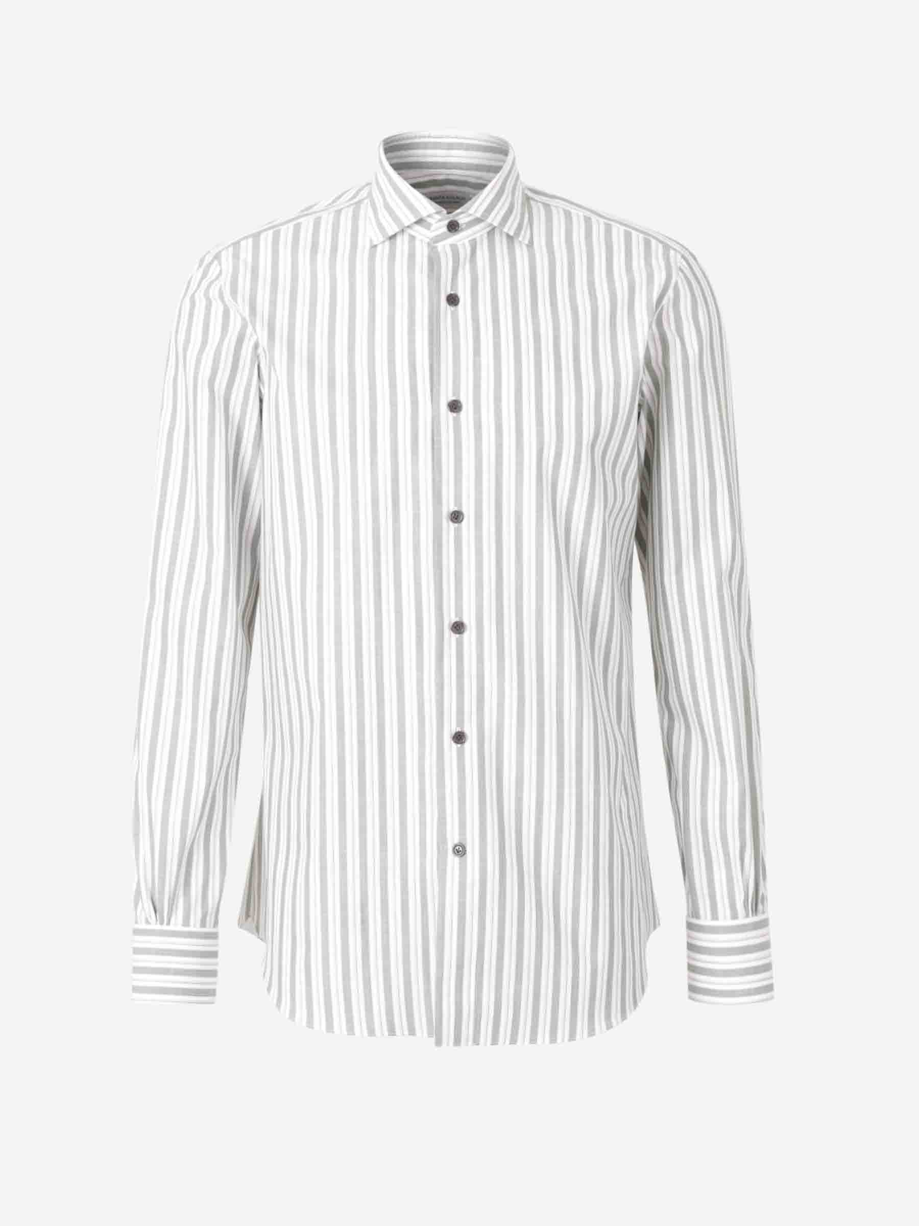 Santa Eulalia Hombre Barcelona Camisa Rayas Algodón color Verde sku 531-006444 01 - Foto 1