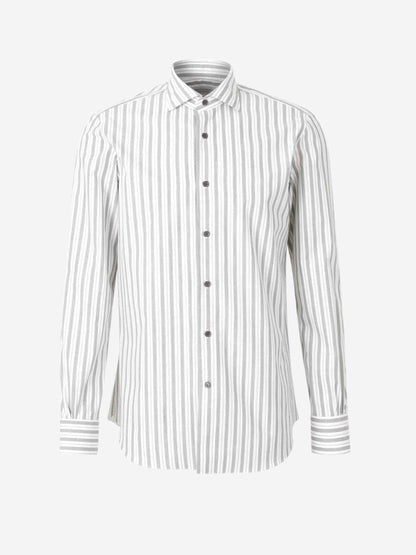 Santa Eulalia Hombre Barcelona Camisa Rayas Algodón color Verde sku 531-006444 01 - Foto 1
