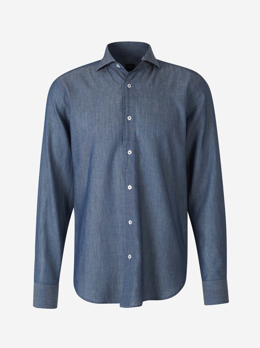 Outlet online Fedeli Hombre Camisa Sean Denim color Azul Denim Oscuro sku 531-006447 01 - Foto 1
