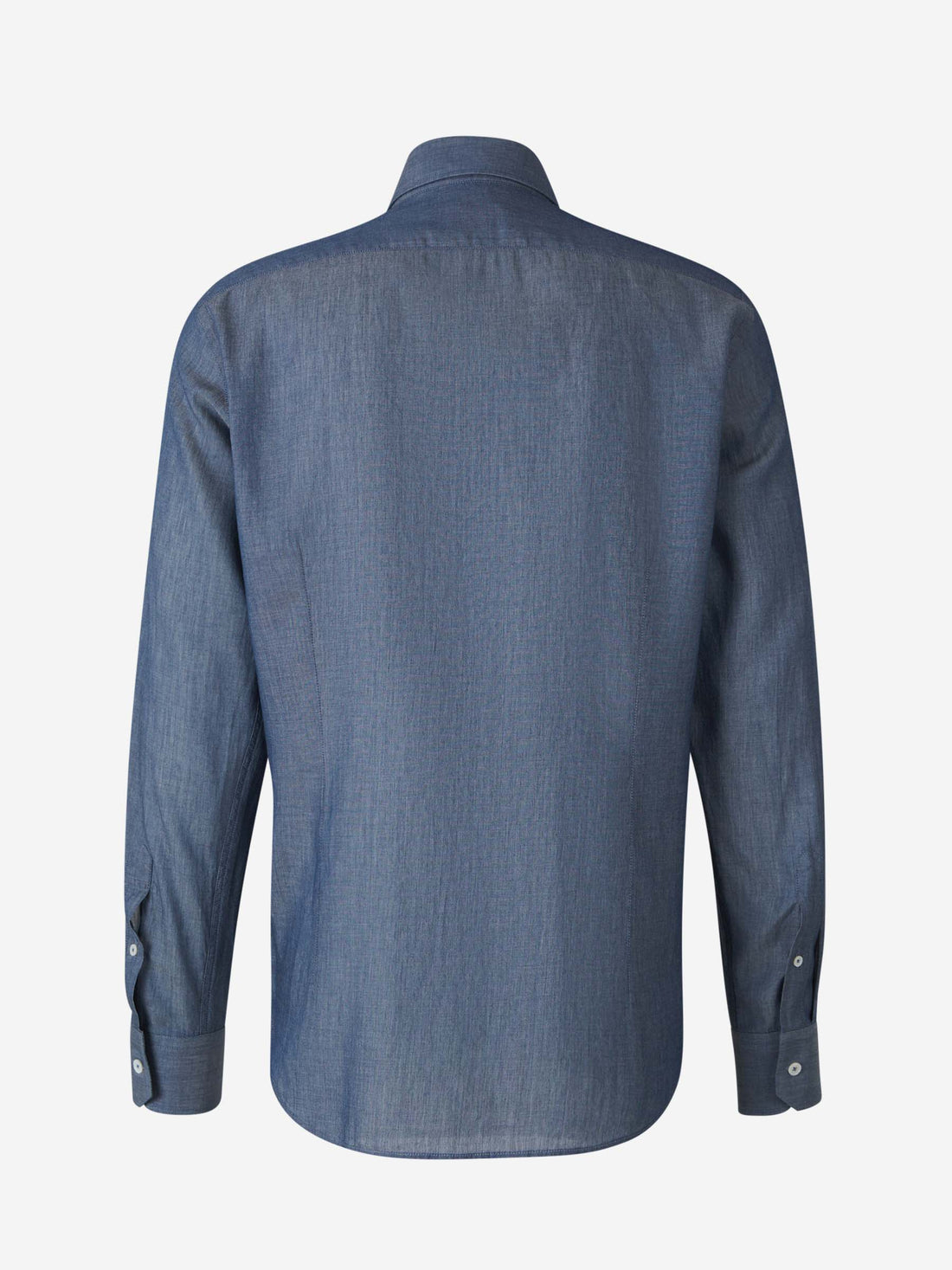 Outlet online Fedeli Hombre Camisa Sean Denim color Azul Denim Oscuro sku 531-006447 01 - Foto 2