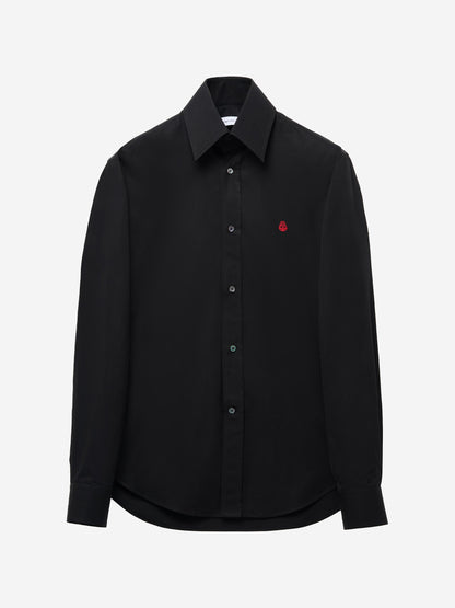 Alexander McQueen Hombre Barcelona Camisa Logo Algodón color Negro sku 531-006449 01 - Foto 1