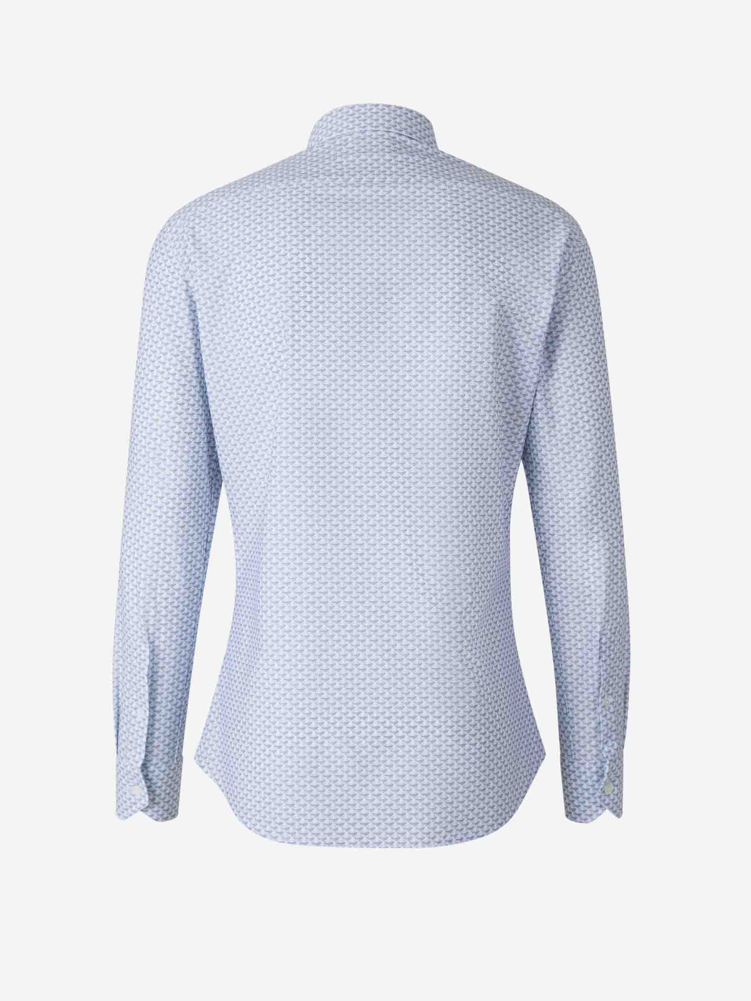 Traiano Milano Hombre Barcelona Camisa Estampado Rossini color Azul sku 531-006456 02 - Foto 2