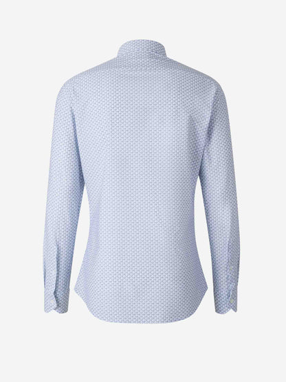 Traiano Milano Hombre Barcelona Camisa Estampado Rossini color Azul sku 531-006456 02 - Foto 2
