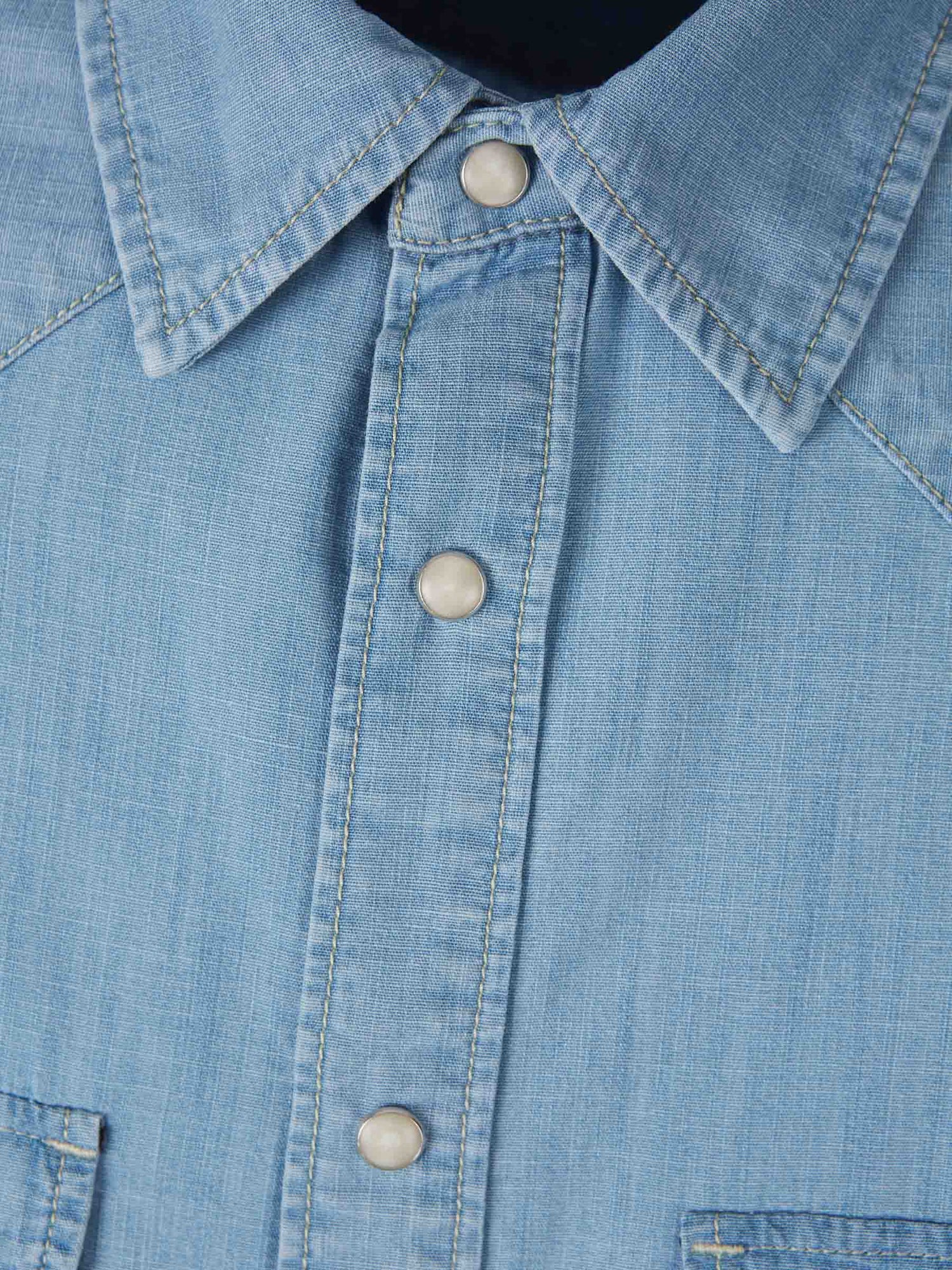 Jacob Cohën Hombre Barcelona Camisa Bolsillos Denim color Azul sku 531-006460 01 - Foto 3