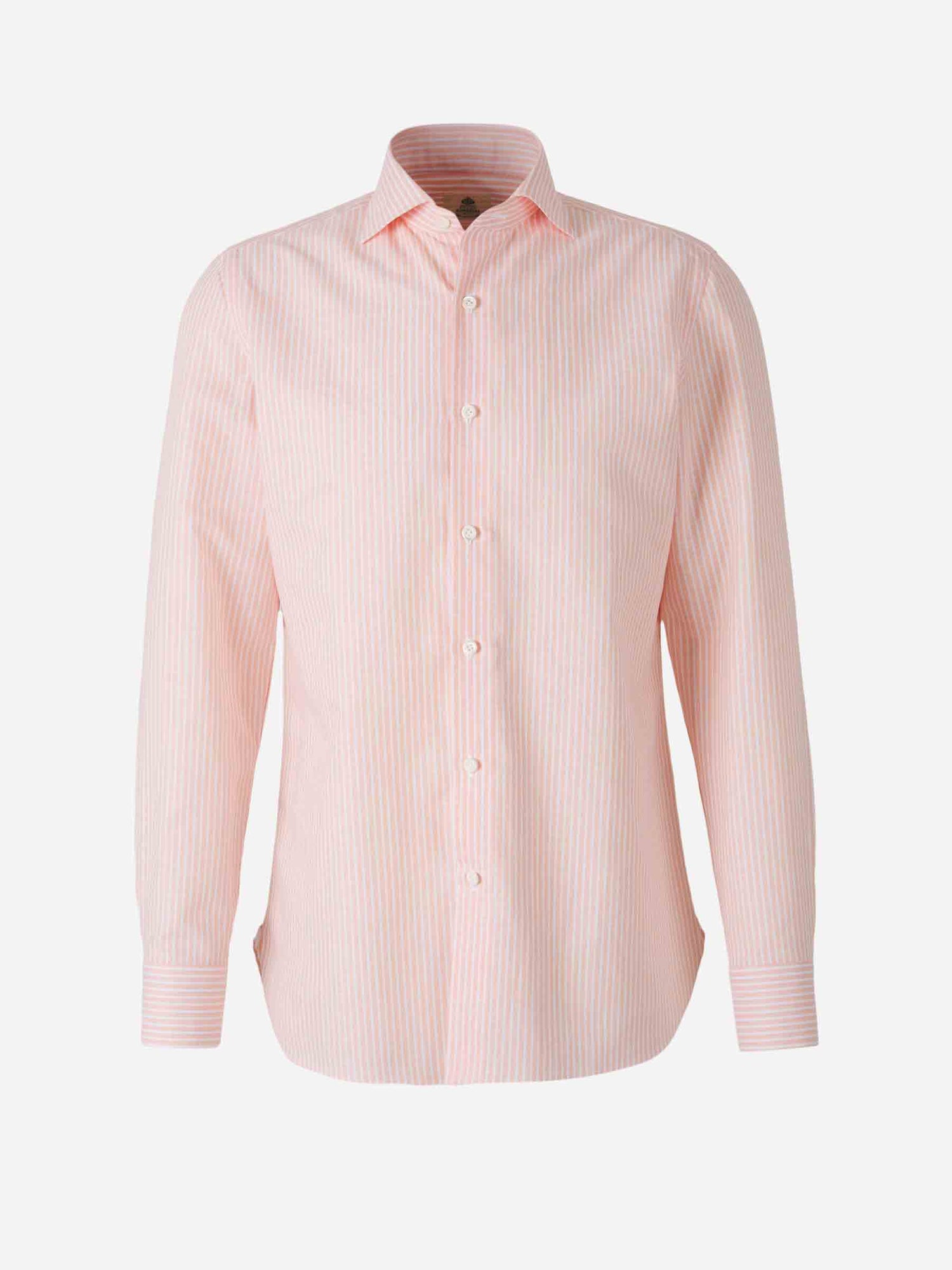 Borrelli Hombre Barcelona Camisa Rayas Algodón color Naranja Claro sku 531-006469 01 - Foto 1