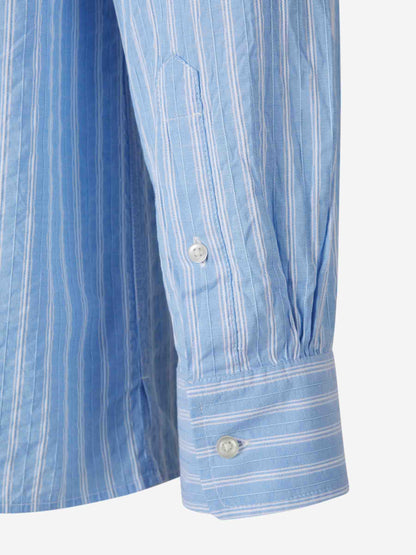 Officine Générale Hombre Barcelona Camisa Mao Gastón color Azul sku 531-006480 01 - Foto 4