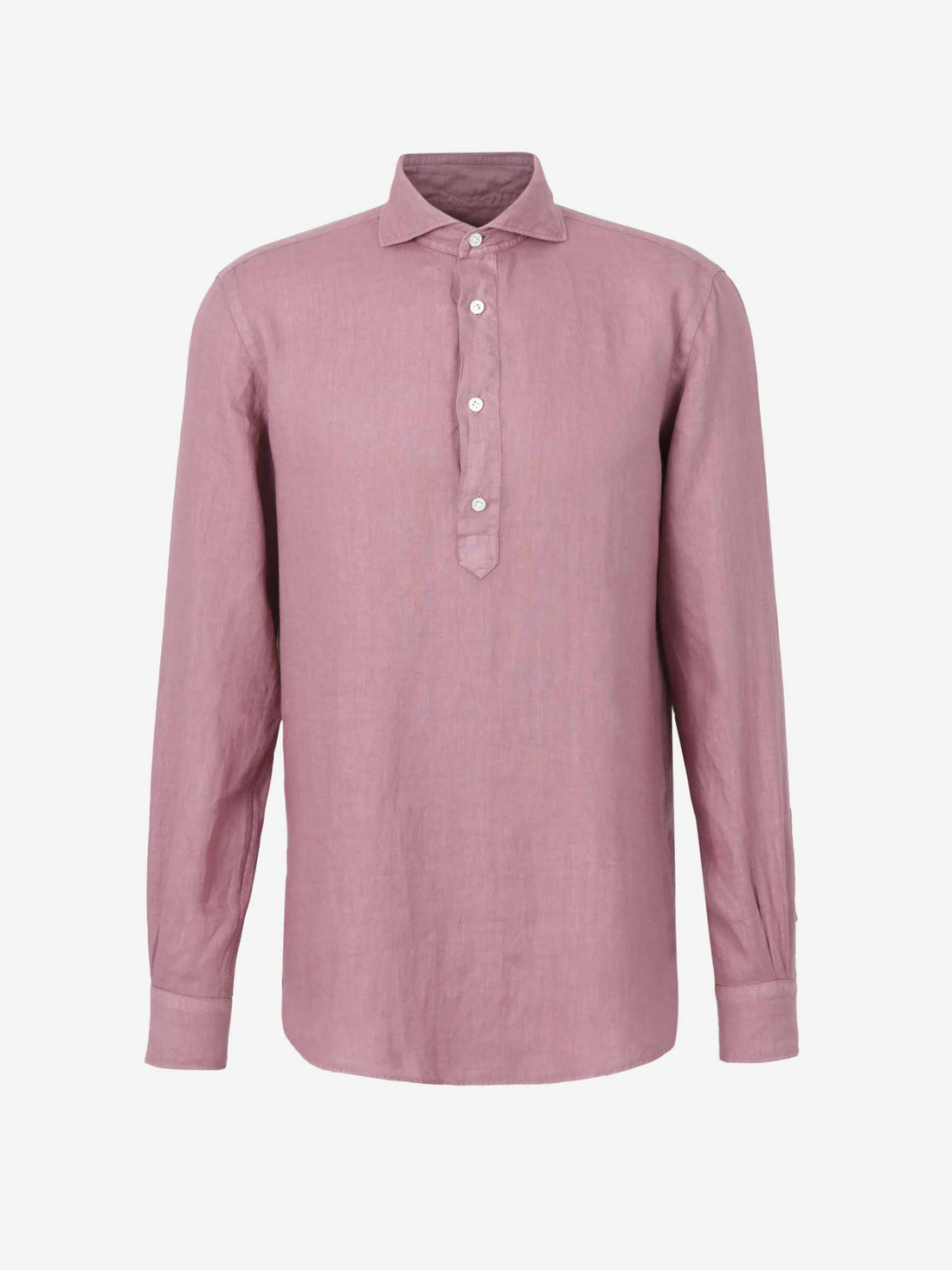 Vincenzo di Ruggiero Hombre Barcelona Camisa Lino Lisa color Cereza sku 531-006483 01 - Foto 1