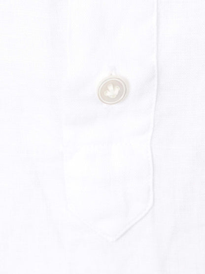 Vincenzo di Ruggiero Hombre Barcelona Camisa Lino Lisa color Blanco sku 531-006483 02 - Foto 3