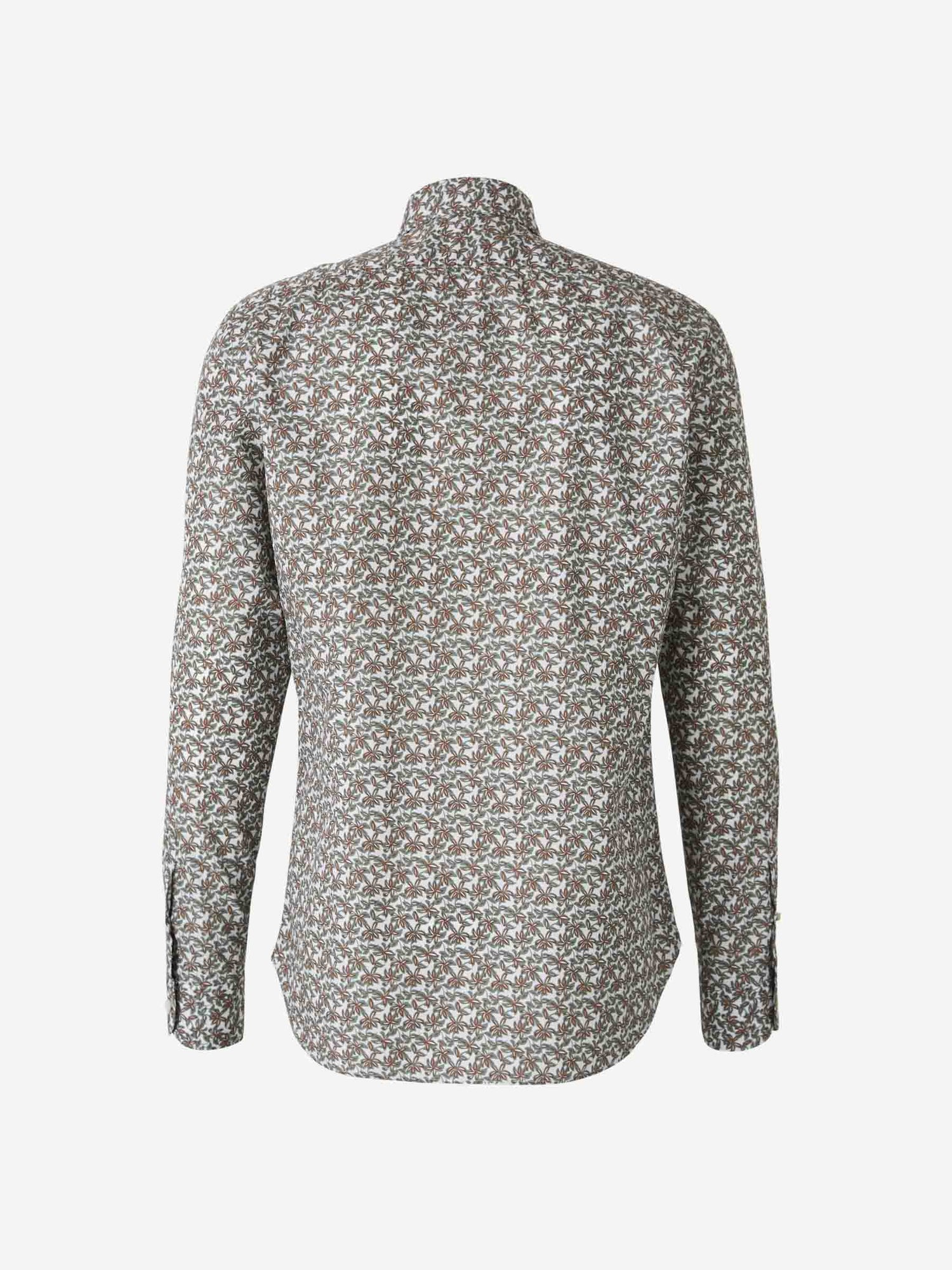 Vincenzo di Ruggiero Hombre Barcelona Camisa Estampado Algodón color Verde sku 531-006485 01 - Foto 2