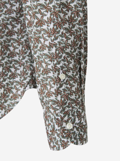 Vincenzo di Ruggiero Hombre Barcelona Camisa Estampado Algodón color Verde sku 531-006485 01 - Foto 4