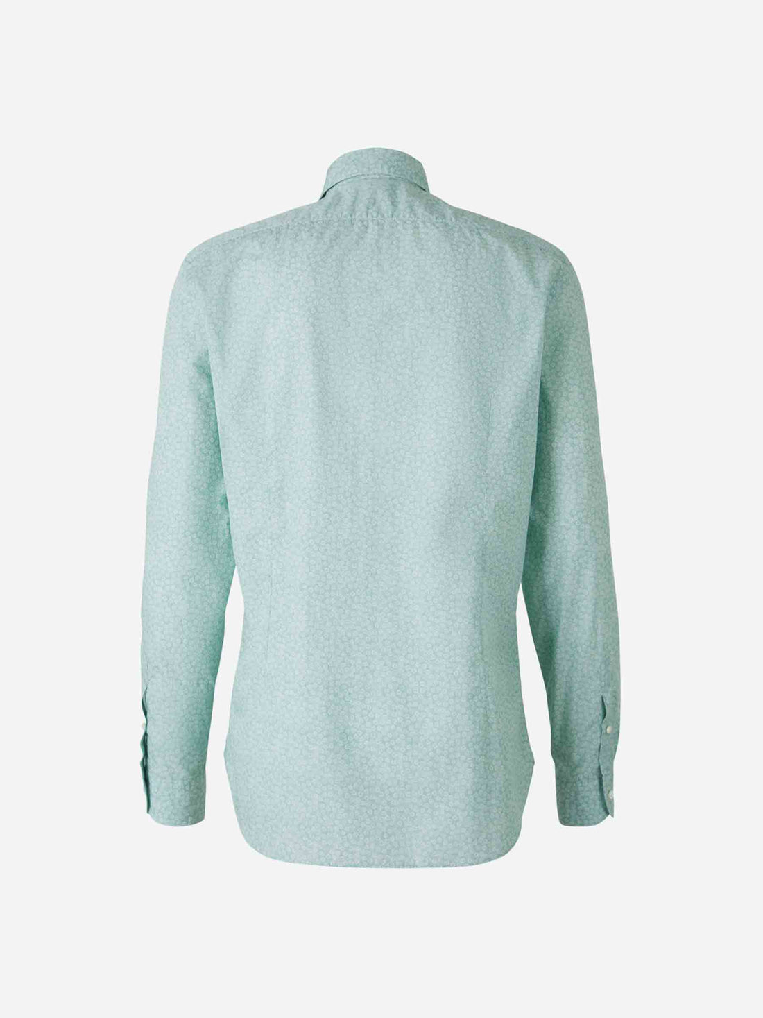 Vincenzo di Ruggiero Hombre Barcelona Camisa Floral Algodón color Verde Menta sku 531-006486 01 - Foto 2