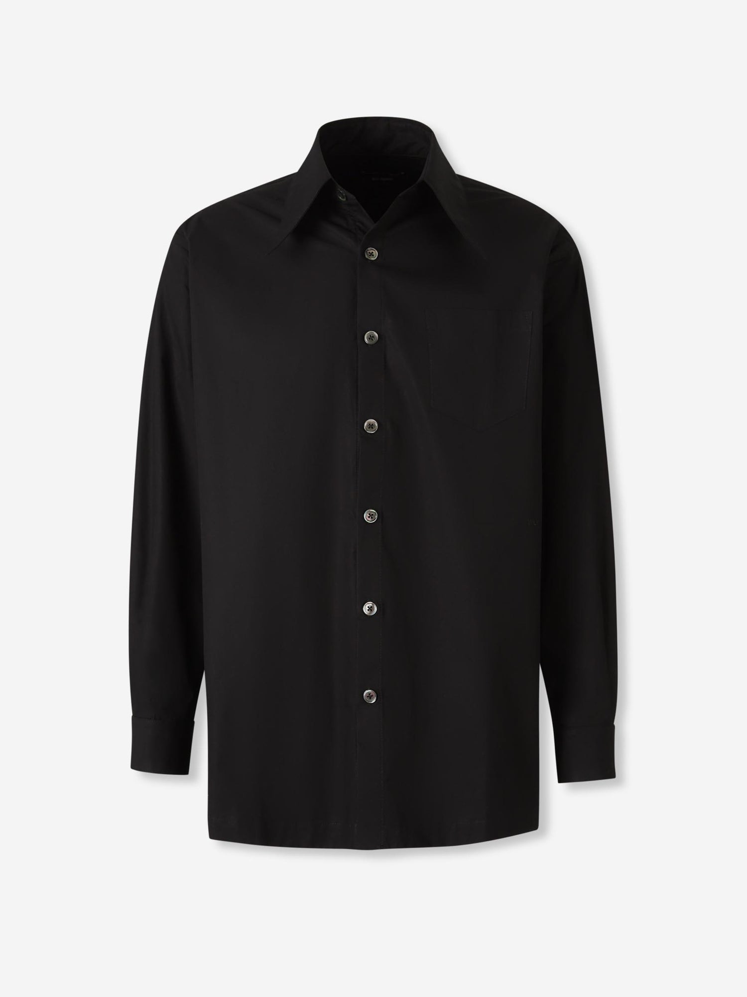 Willy Chavarria Hombre Barcelona Camisa Vestir Travertino color Negro sku 531-006507 01 - Foto 1