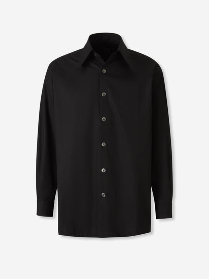 Willy Chavarria Hombre Barcelona Camisa Vestir Travertino color Negro sku 531-006507 01 - Foto 1