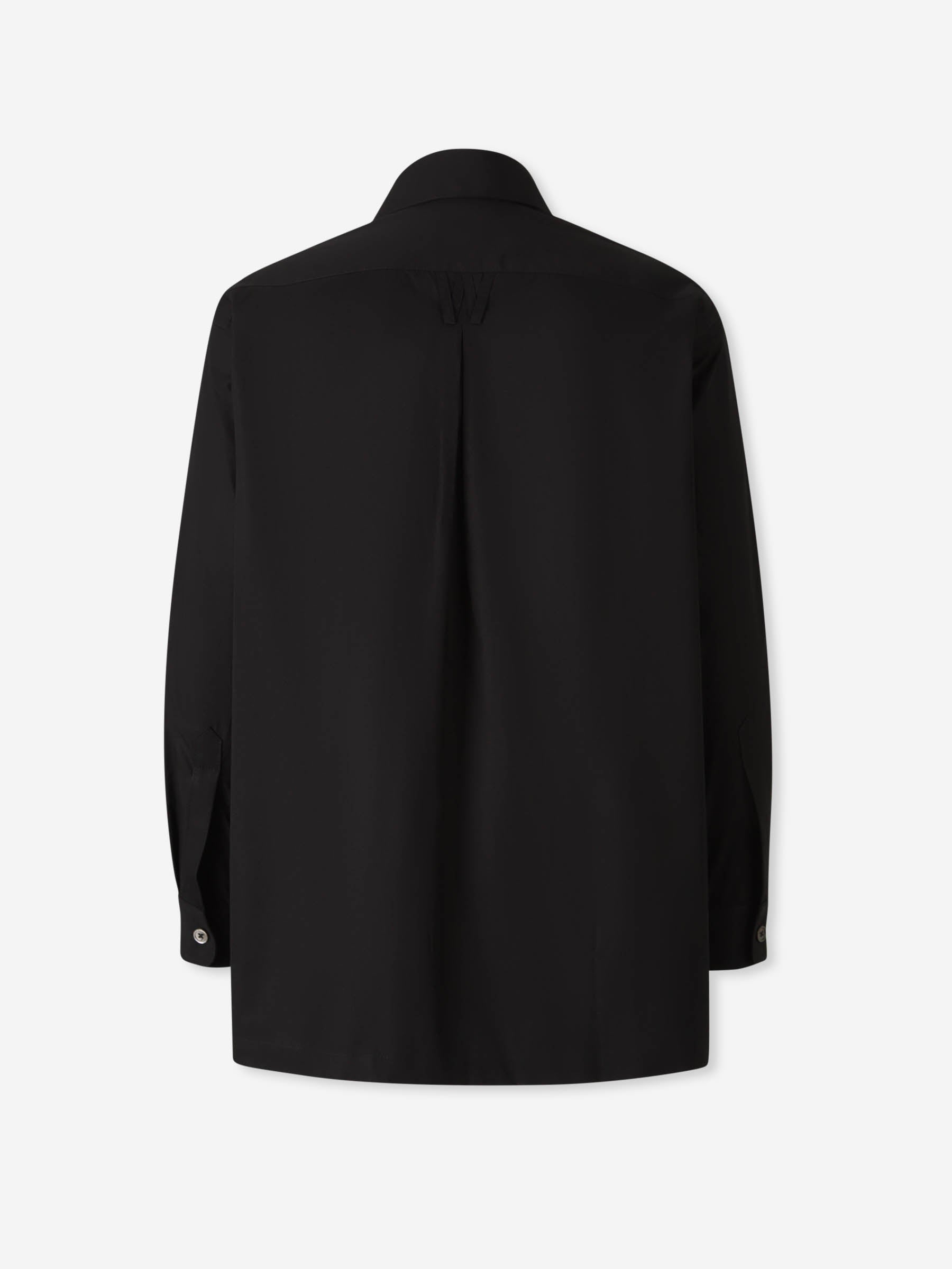 Willy Chavarria Hombre Barcelona Camisa Vestir Travertino color Negro sku 531-006507 01 - Foto 2