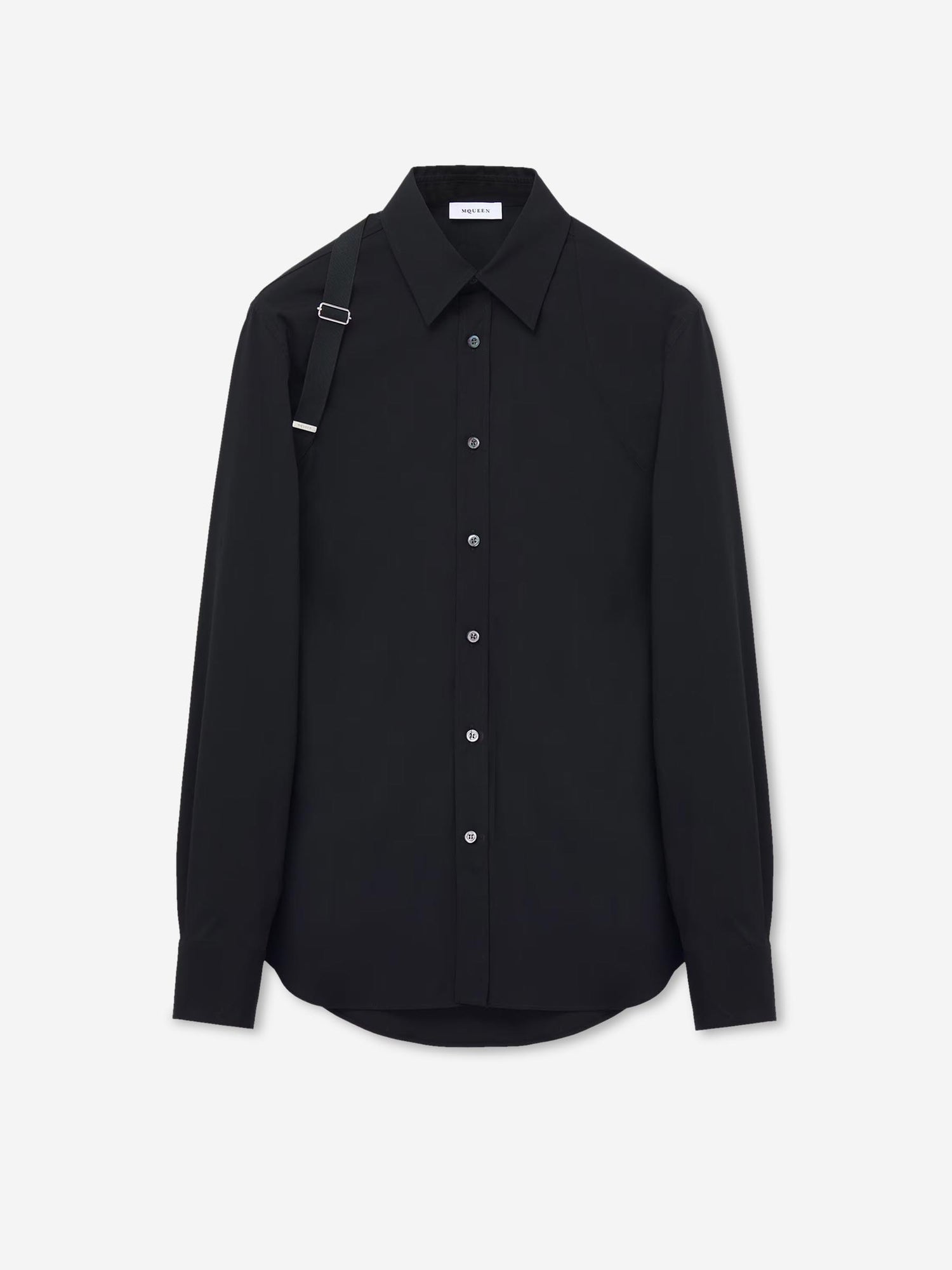 Outlet online McQueen Hombre Camisa Harness color Negro sku 531-006511 01 - Foto 1