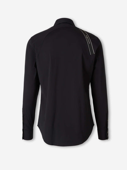 Outlet online McQueen Hombre Camisa Harness color Negro sku 531-006511 03 - Foto 2