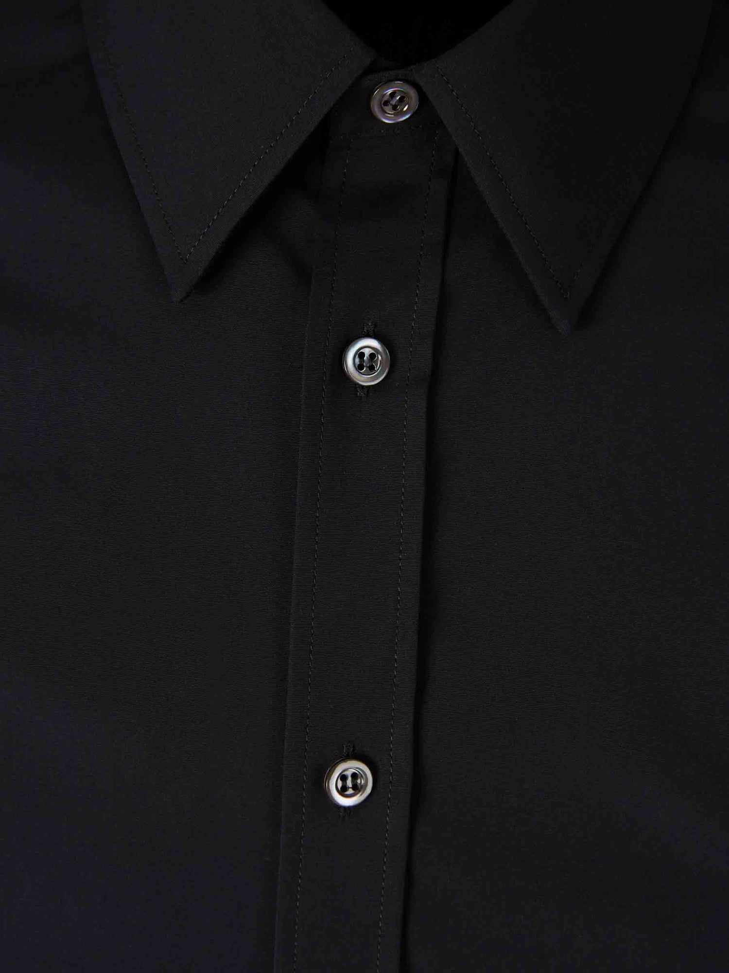 Outlet online McQueen Hombre Camisa Harness color Negro sku 531-006511 03 - Foto 3