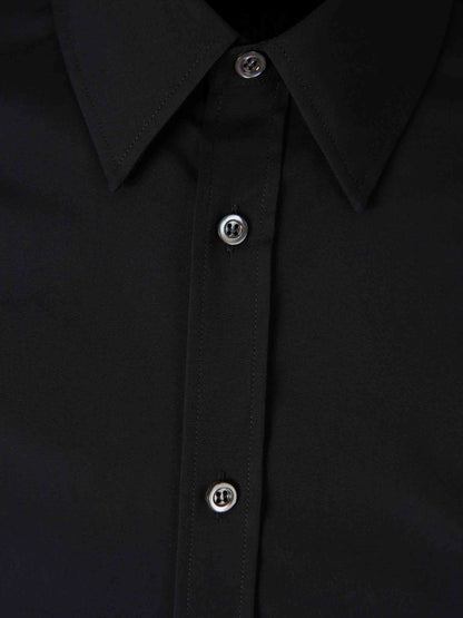 Outlet online McQueen Hombre Camisa Harness color Negro sku 531-006511 03 - Foto 3