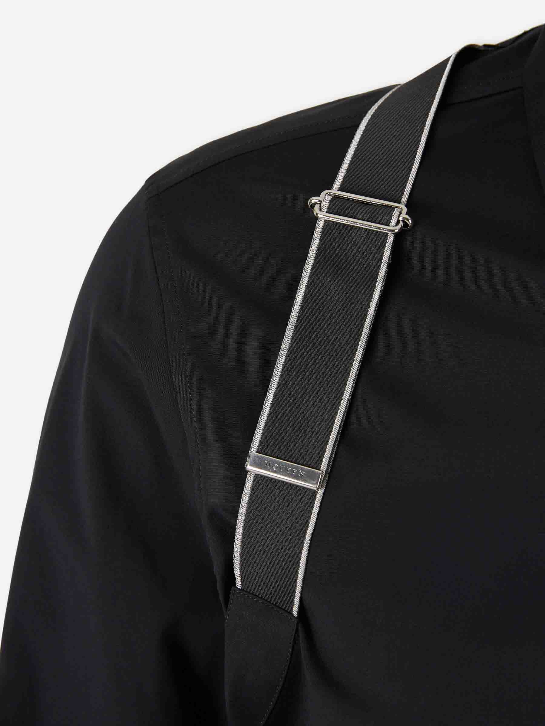 Outlet online McQueen Hombre Camisa Harness color Negro sku 531-006511 03 - Foto 4