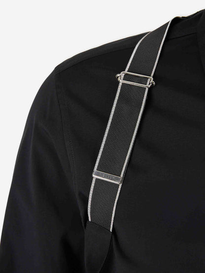 Outlet online McQueen Hombre Camisa Harness color Negro sku 531-006511 03 - Foto 4