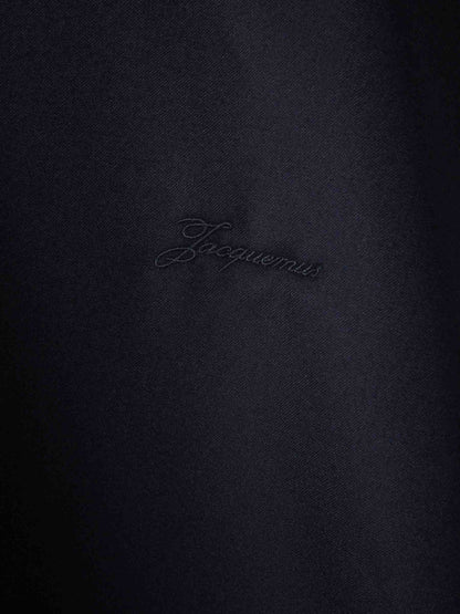 Outlet online Jacquemus Hombre Camisa Cuadro Asimétrica color Azul Noche sku 531-006516 01 - Foto 4