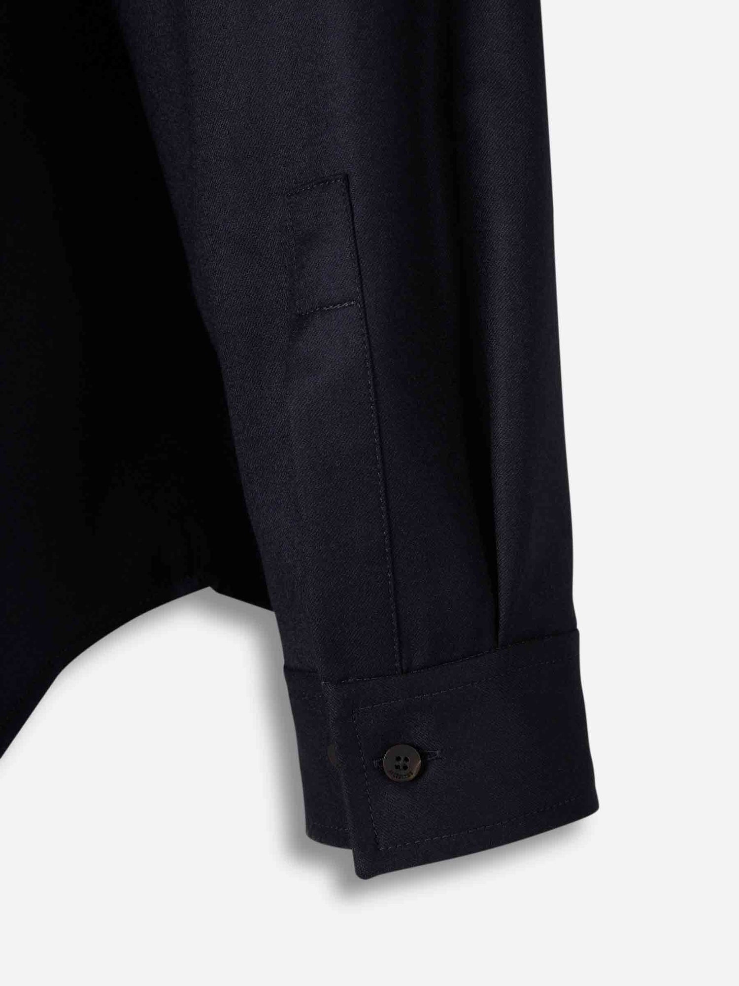 Outlet online Jacquemus Hombre Camisa Cuadro Asimétrica color Azul Noche sku 531-006516 01 - Foto 5