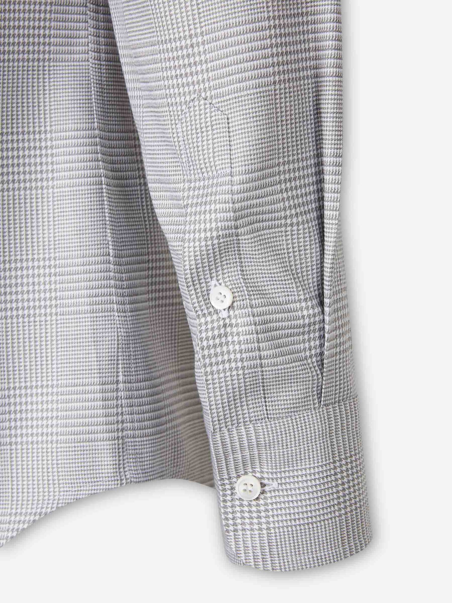 Outlet online Brioni Hombre Camisa Vestir Estampada color Gris Claro sku 531-006521 01 - Foto 4