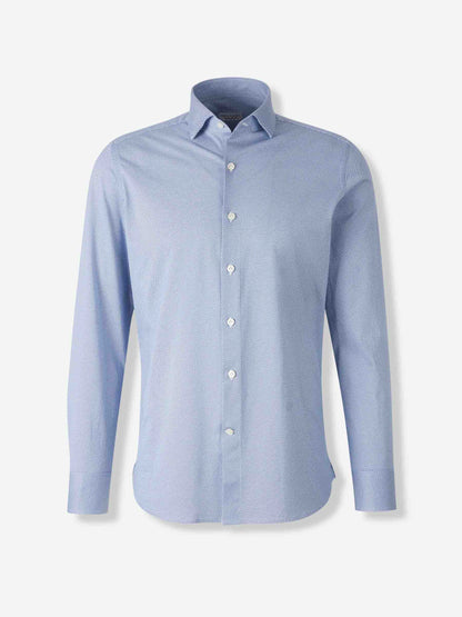 Outlet online Santa Eulalia Hombre Camisa Estampada Algodón color Blanco sku 531-006533 01 - Foto 1