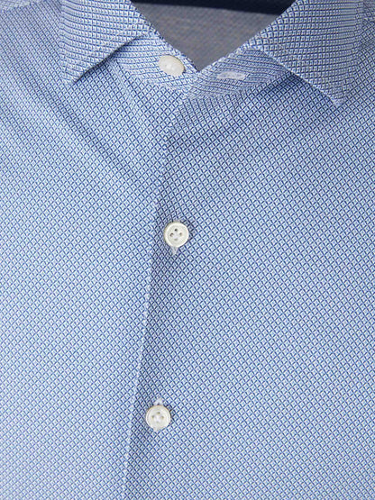 Outlet online Santa Eulalia Hombre Camisa Estampada Algodón color Blanco sku 531-006533 01 - Foto 3