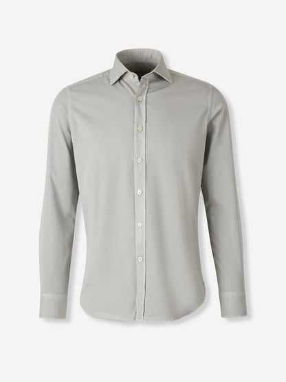 Outlet online Santa Eulalia Hombre Camisa Vestir Lisa color Gris sku 531-006536 02 - Foto 1