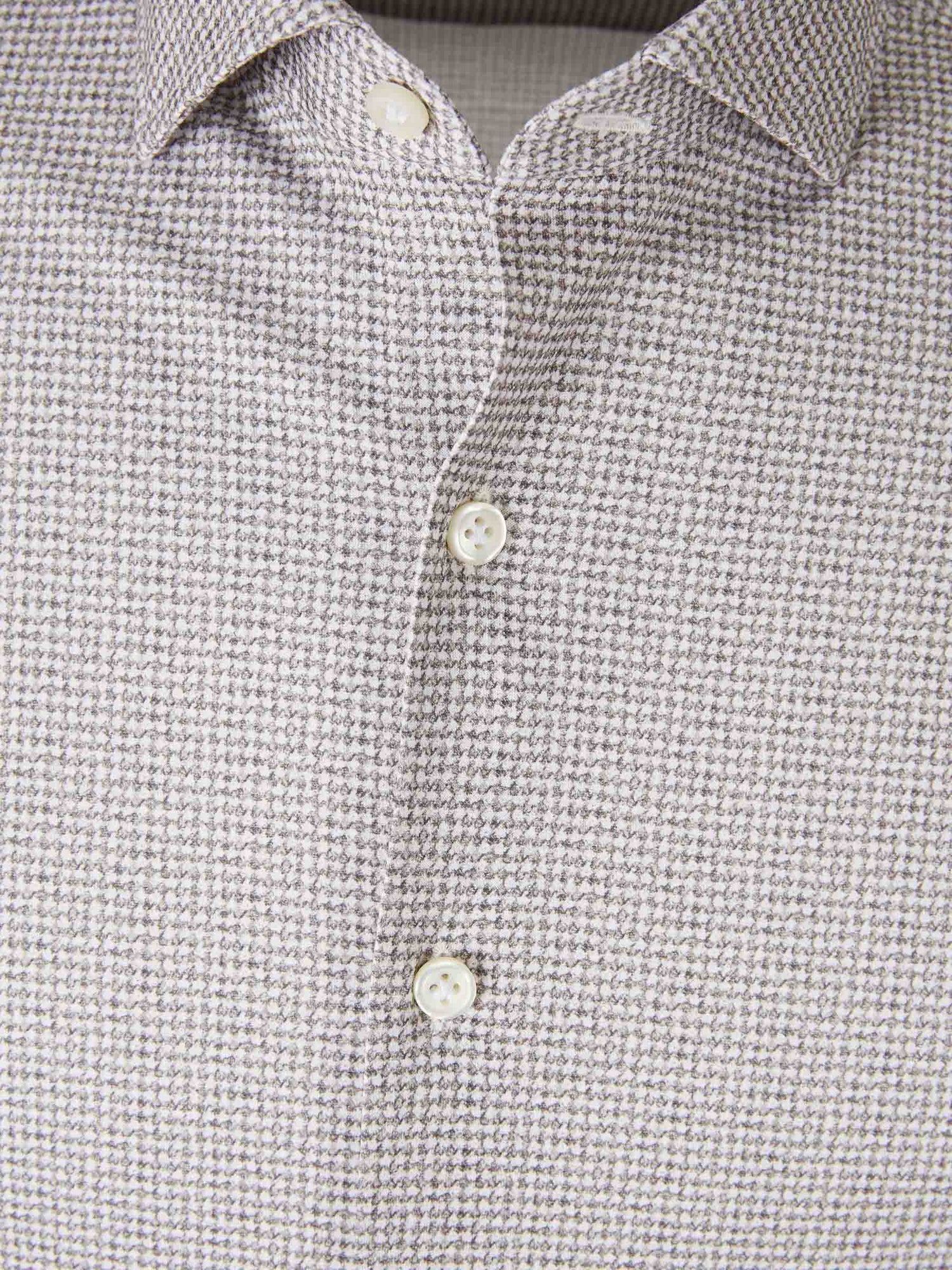 Outlet online Santa Eulalia Hombre Camisa Estampada Algodón color Verde Manzana sku 531-006537 01 - Foto 3