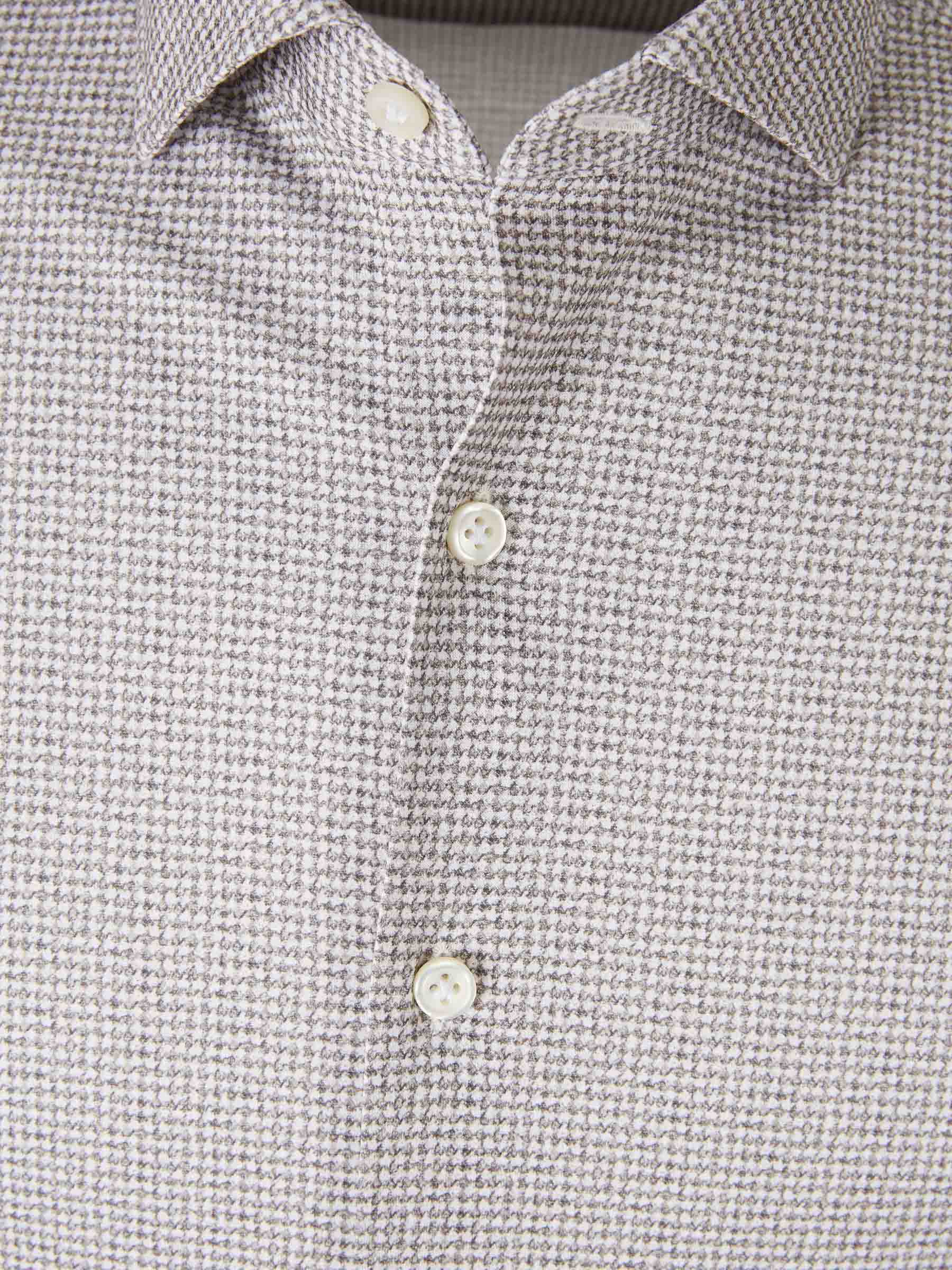 Outlet online Santa Eulalia Hombre Camisa Estampada Algodón color Verde Manzana sku 531-006537 01 - Foto 3