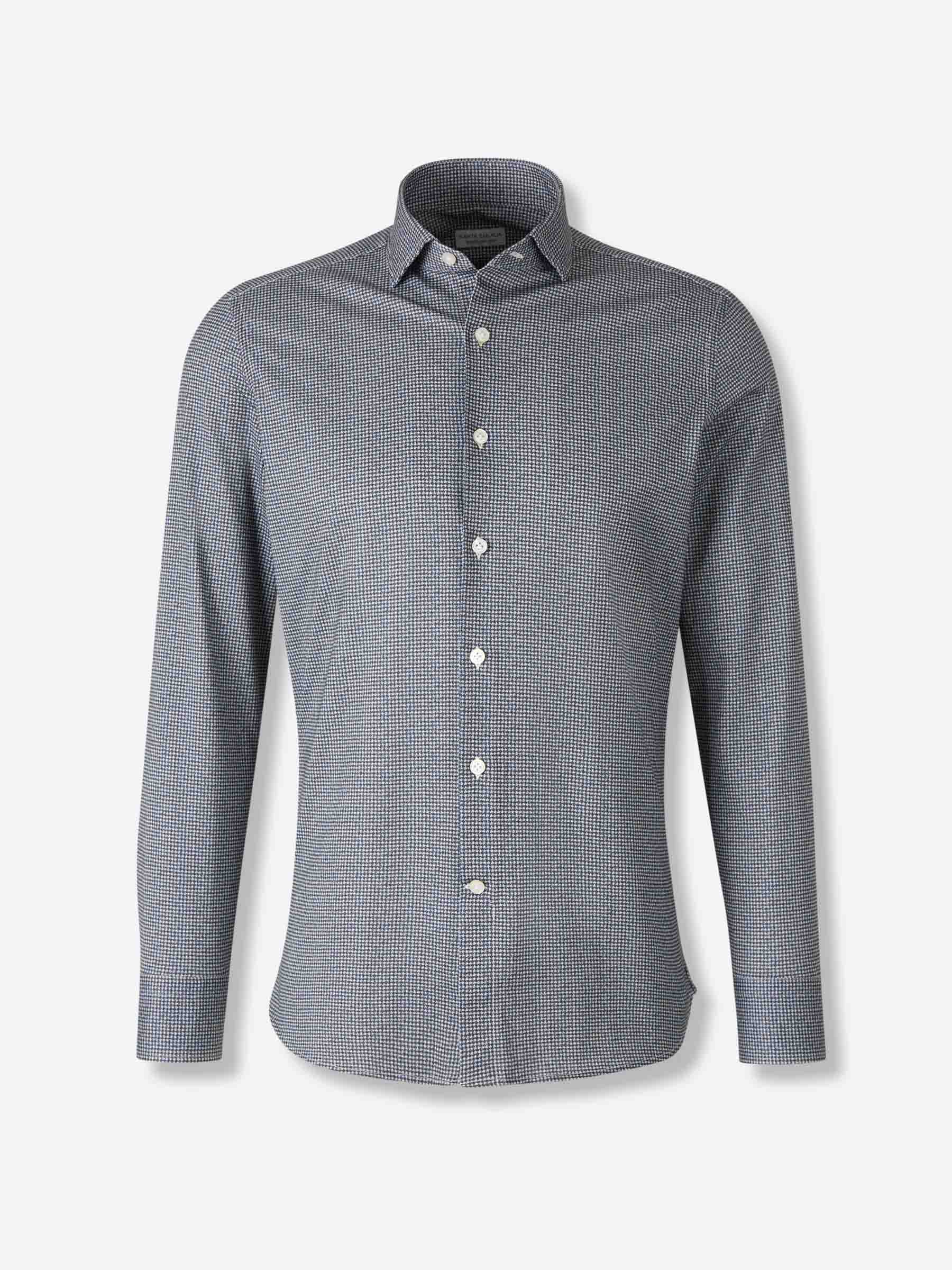 Outlet online Santa Eulalia Hombre Camisa Estampada Algodón color Verde sku 531-006537 02 - Foto 1
