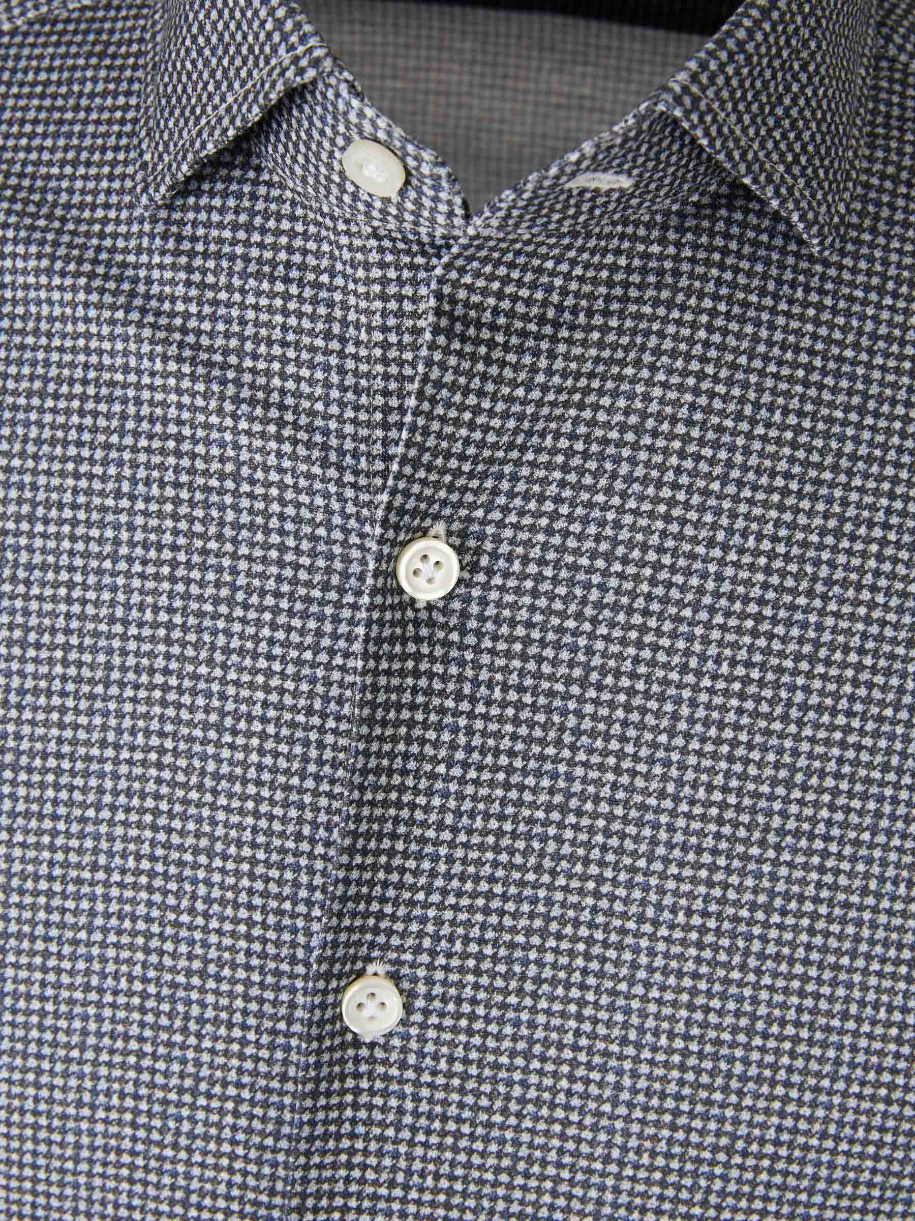 Outlet online Santa Eulalia Hombre Camisa Estampada Algodón color Verde sku 531-006537 02 - Foto 3