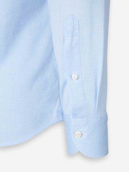 Outlet online Santa Eulalia Hombre Camisa Lisa Algodón color Azul sku 531-006538 01 - Foto 4