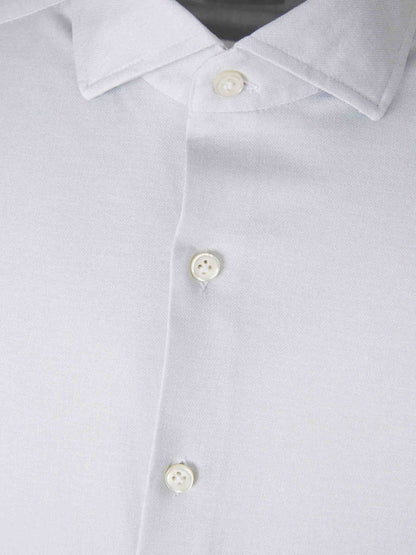 Outlet online Santa Eulalia Hombre Camisa Lisa Algodón color Azul Celeste sku 531-006538 02 - Foto 3