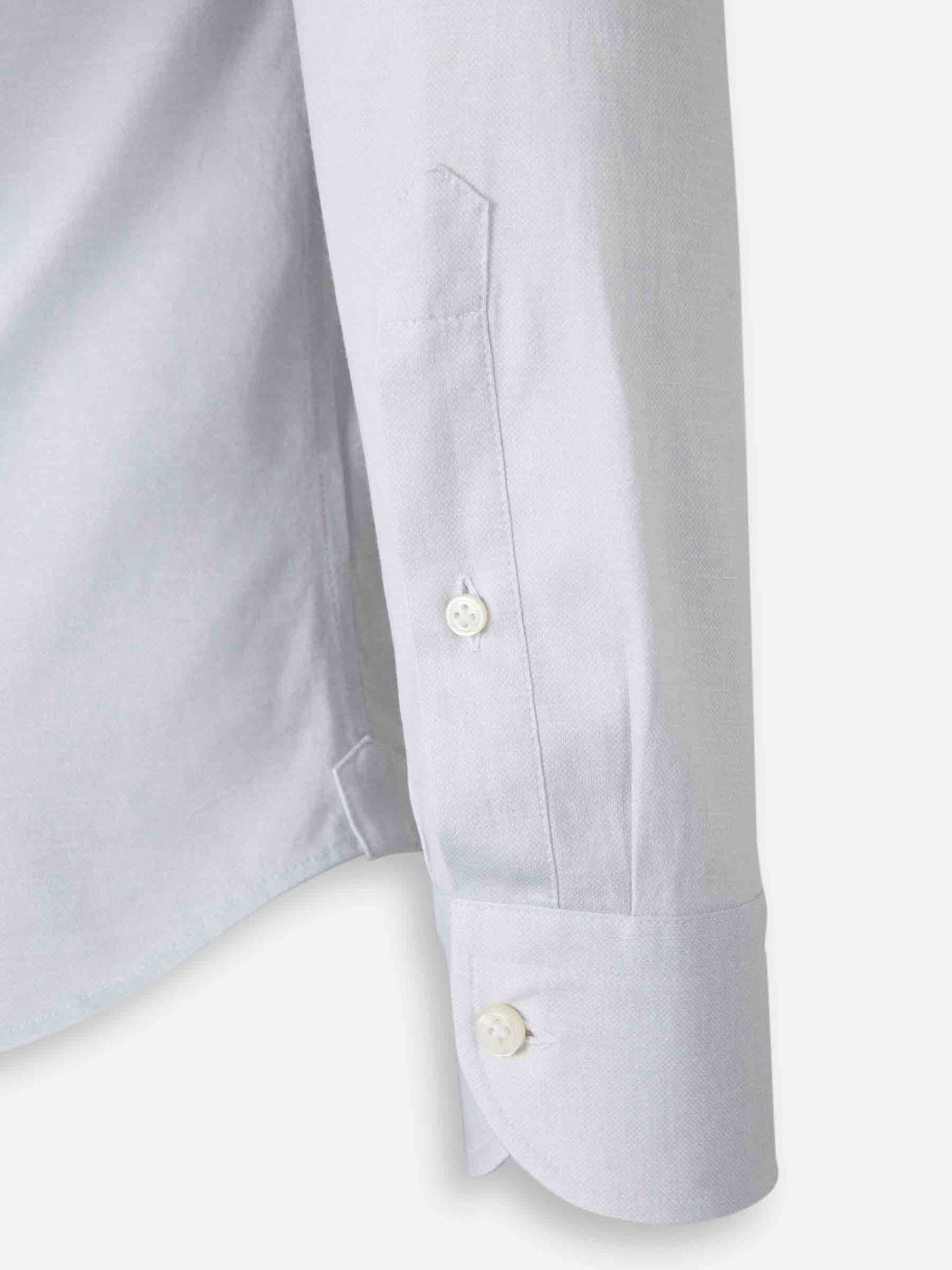 Outlet online Santa Eulalia Hombre Camisa Lisa Algodón color Azul Celeste sku 531-006538 02 - Foto 4