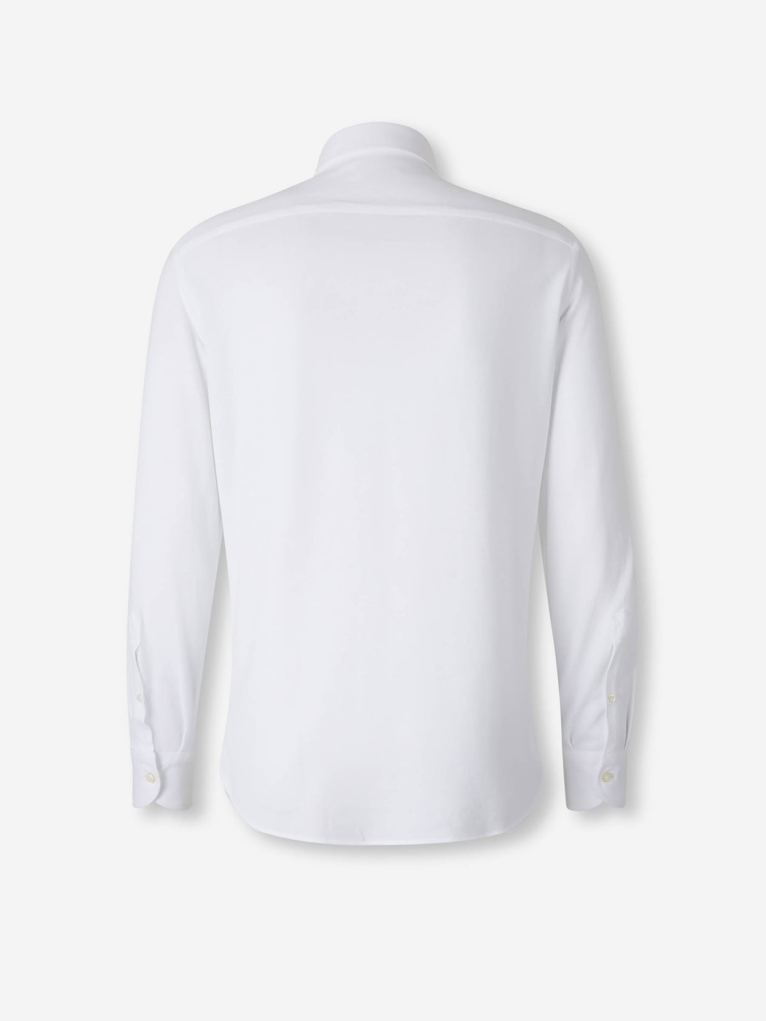 Outlet online Santa Eulalia Hombre Camisa Lisa Algodón color Blanco sku 531-006541 01 - Foto 2