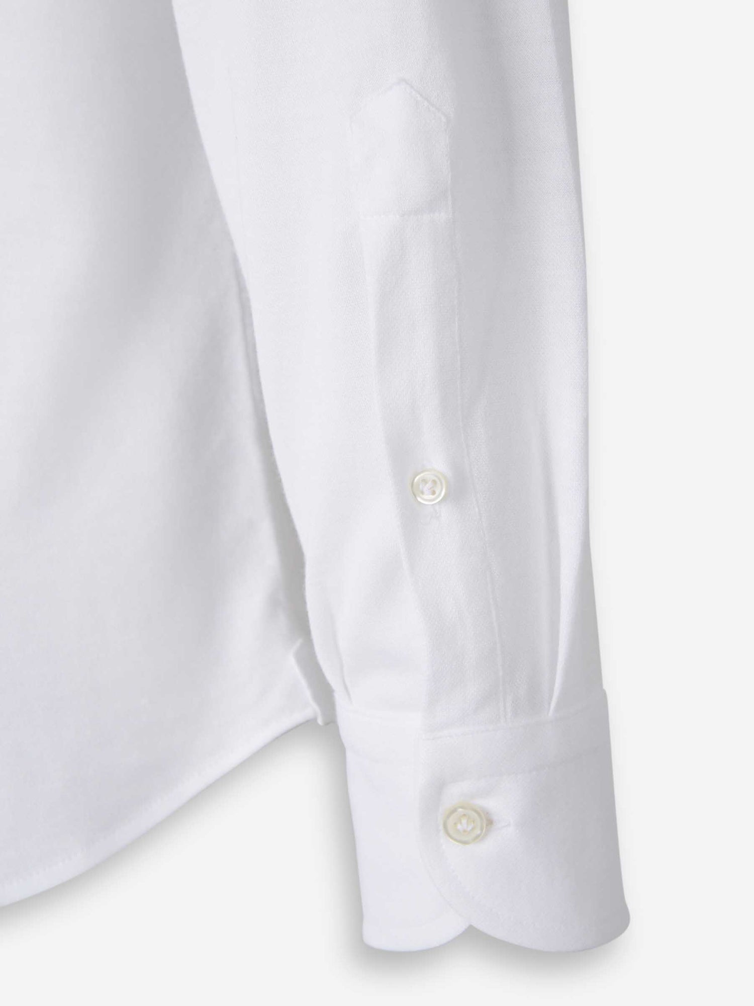 Outlet online Santa Eulalia Hombre Camisa Lisa Algodón color Blanco sku 531-006541 01 - Foto 4