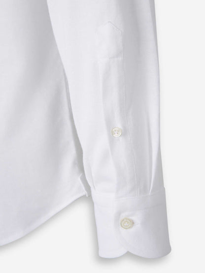 Outlet online Santa Eulalia Hombre Camisa Lisa Algodón color Blanco sku 531-006541 01 - Foto 4