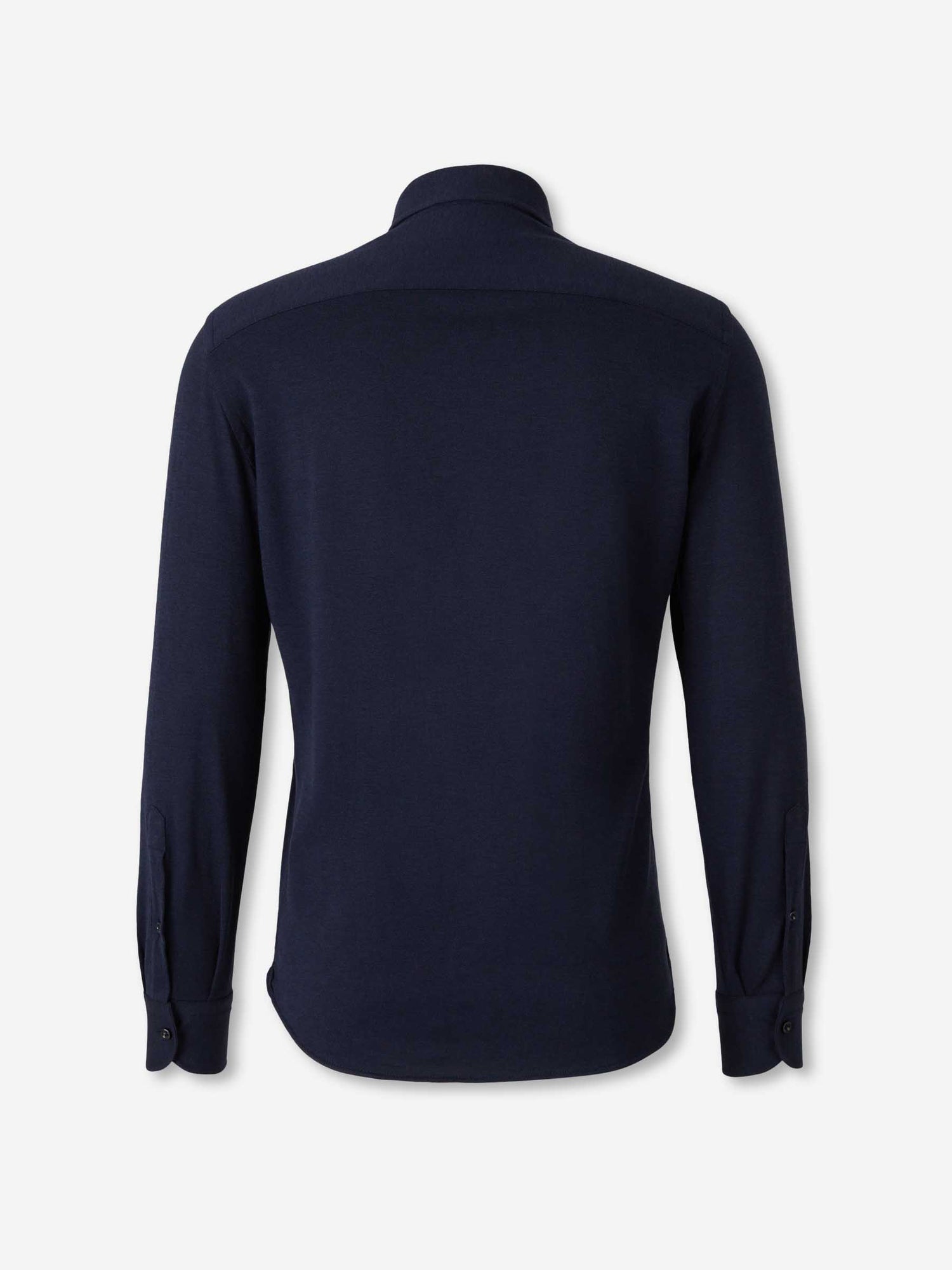 Outlet online Santa Eulalia Hombre Camisa Lisa Algodón color Azul Marino sku 531-006541 02 - Foto 2