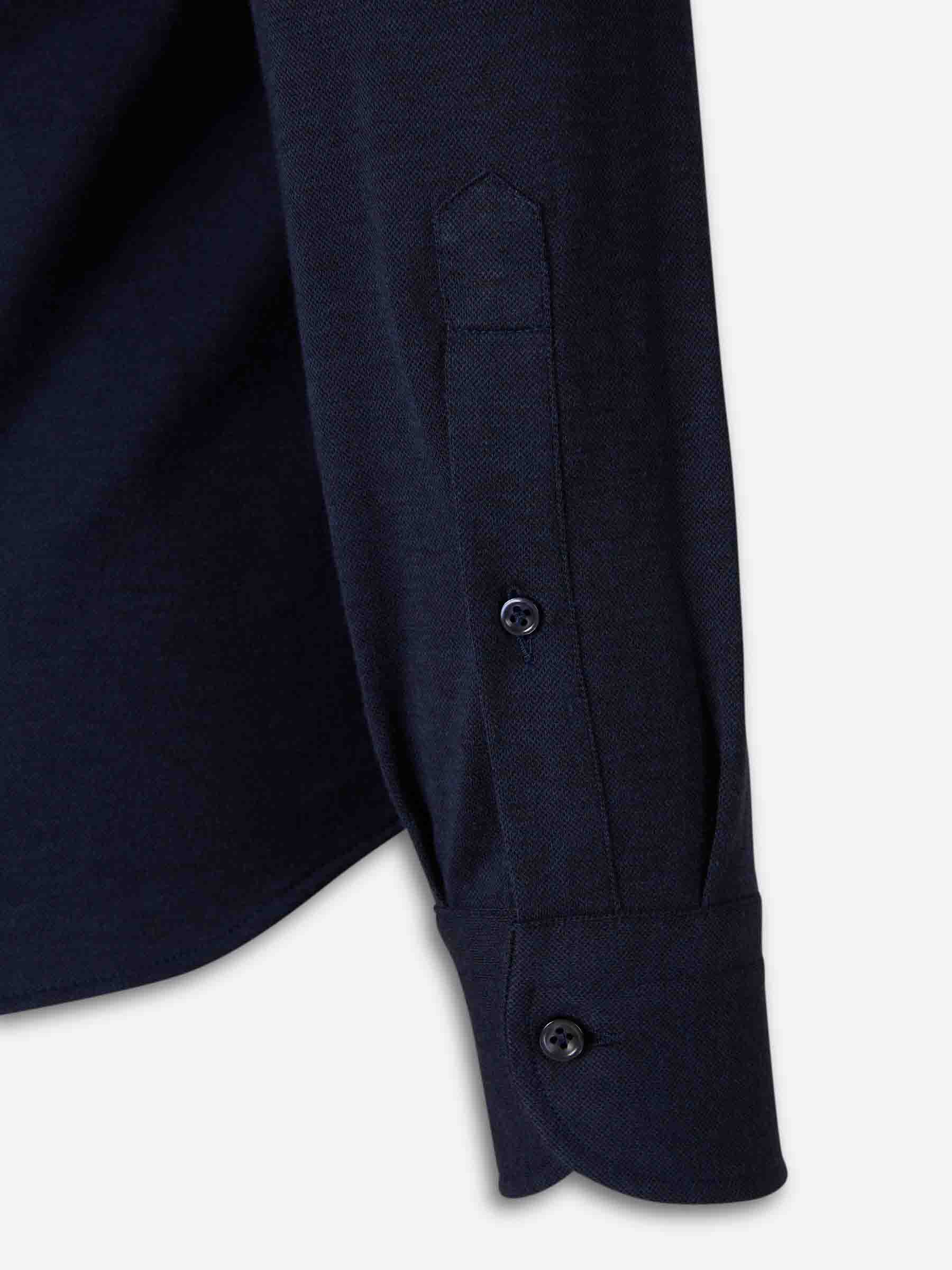Outlet online Santa Eulalia Hombre Camisa Lisa Algodón color Azul Marino sku 531-006541 02 - Foto 4