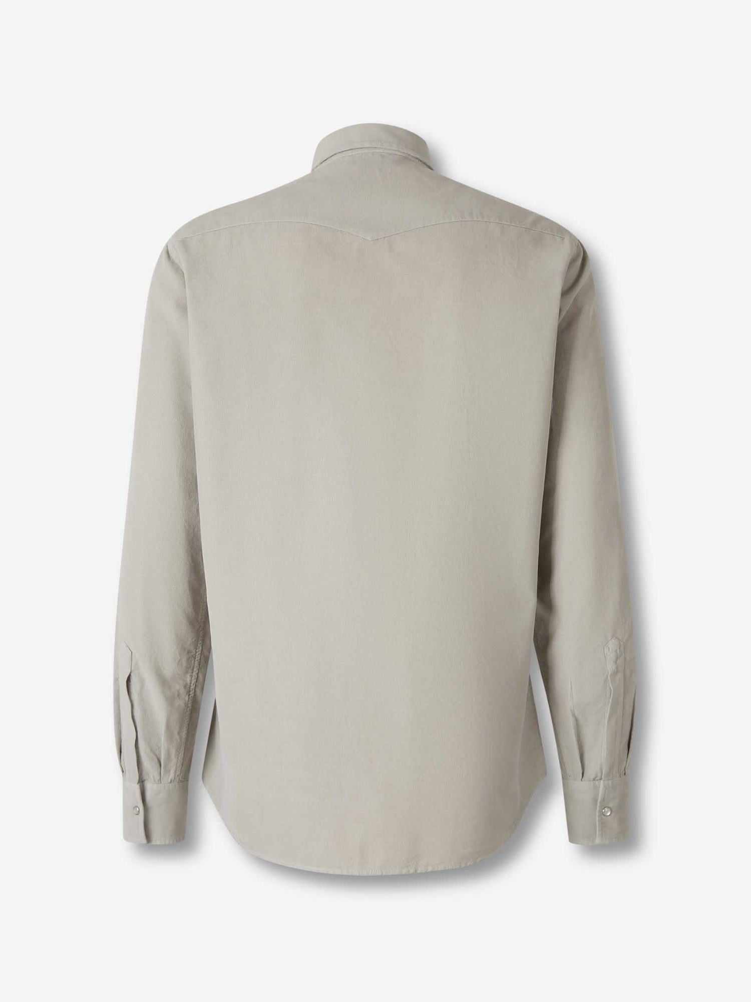 Outlet online Santa Eulalia Hombre Camisa Casual Pana color Gris sku 531-006542 01 - Foto 2