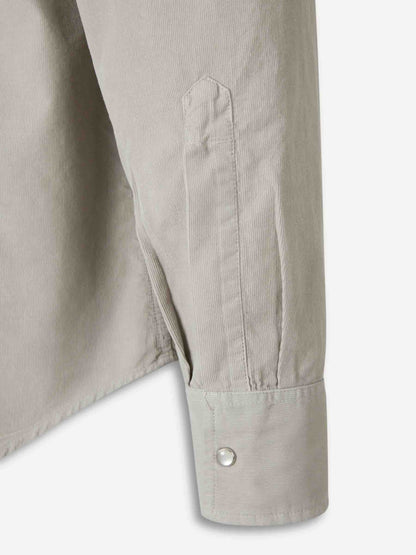 Outlet online Santa Eulalia Hombre Camisa Casual Pana color Gris sku 531-006542 01 - Foto 4