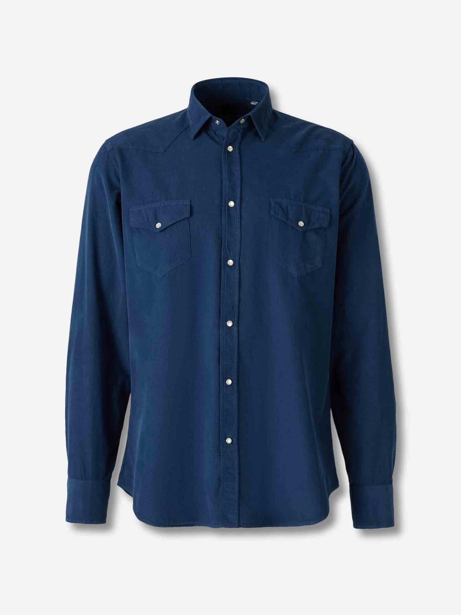 Outlet online Santa Eulalia Hombre Camisa Casual Pana color Azul Marino sku 531-006542 02 - Foto 1