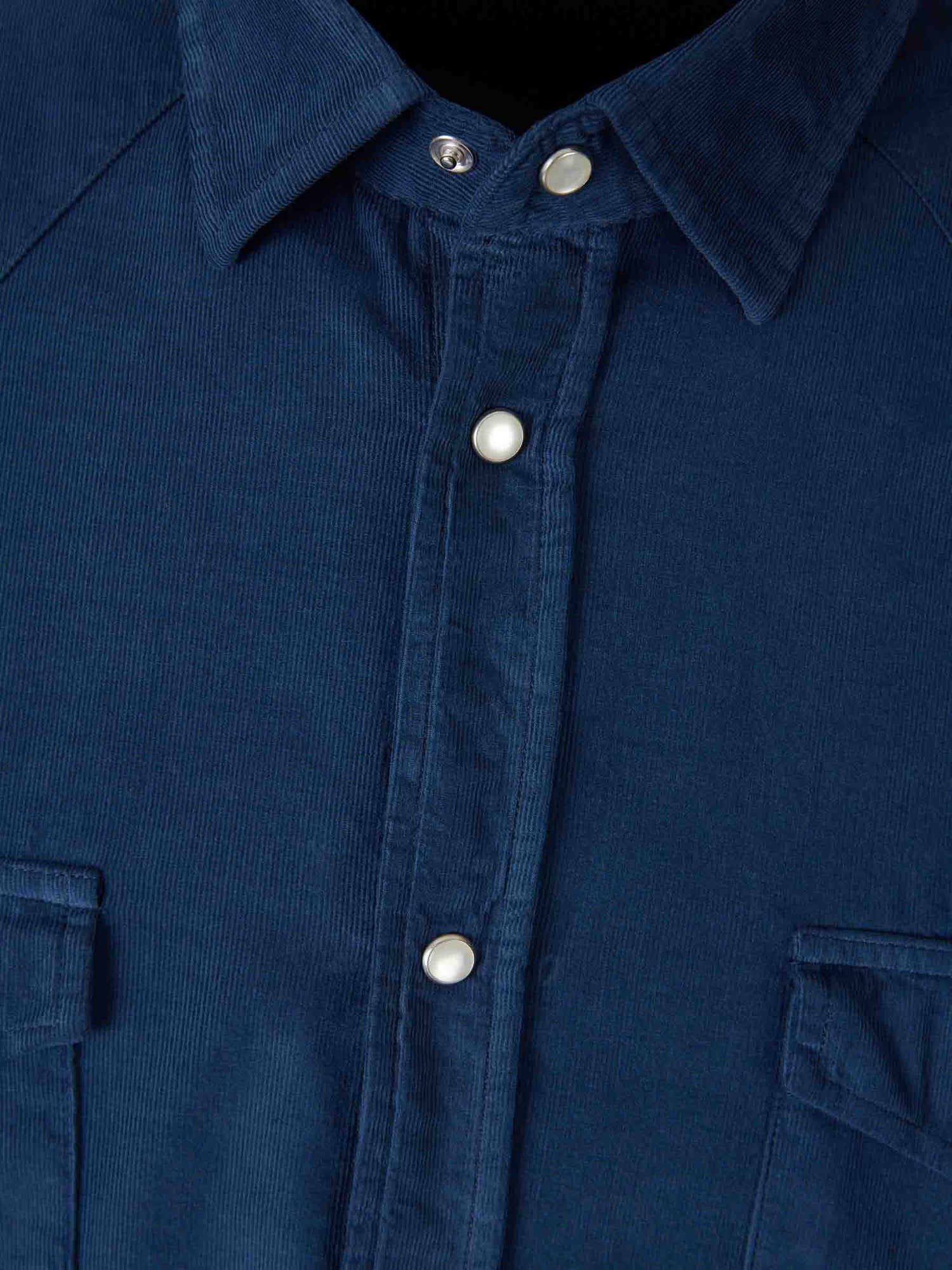 Outlet online Santa Eulalia Hombre Camisa Casual Pana color Azul Marino sku 531-006542 02 - Foto 3