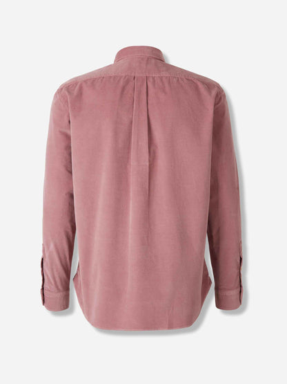 Outlet online Vincenzo di Ruggiero Hombre Camisa Micro Pana color Rosa Envejecido sku 531-006571 02 - Foto 2