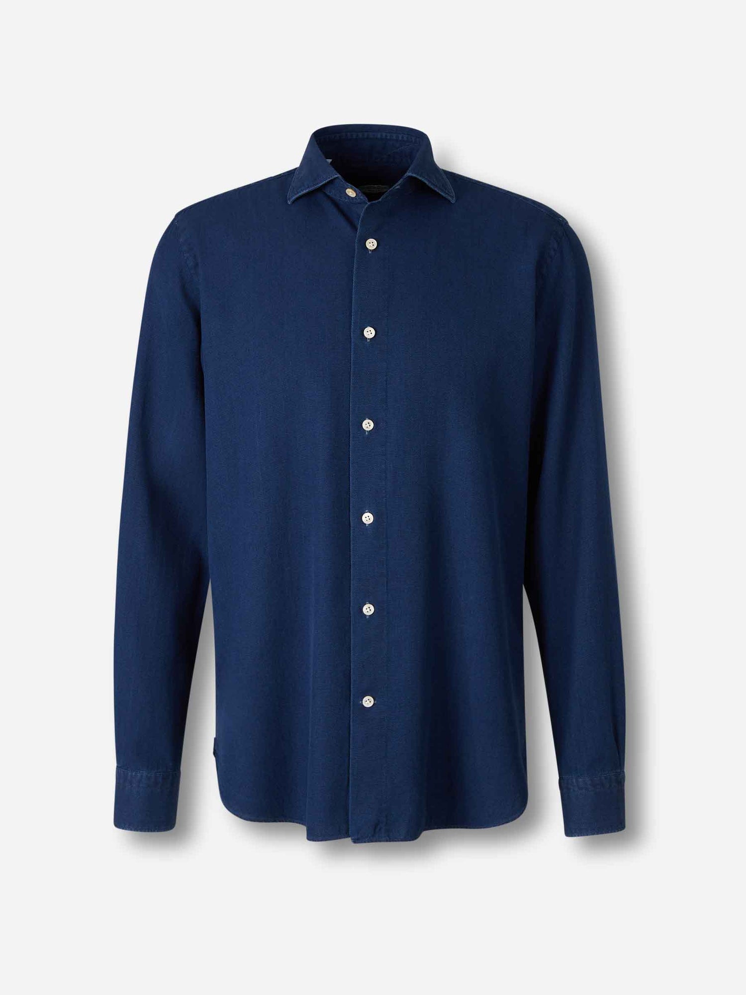 Outlet online Vincenzo di Ruggiero Hombre Camisa Vestir color Azul Noche sku 531-006573 01 - Foto 1