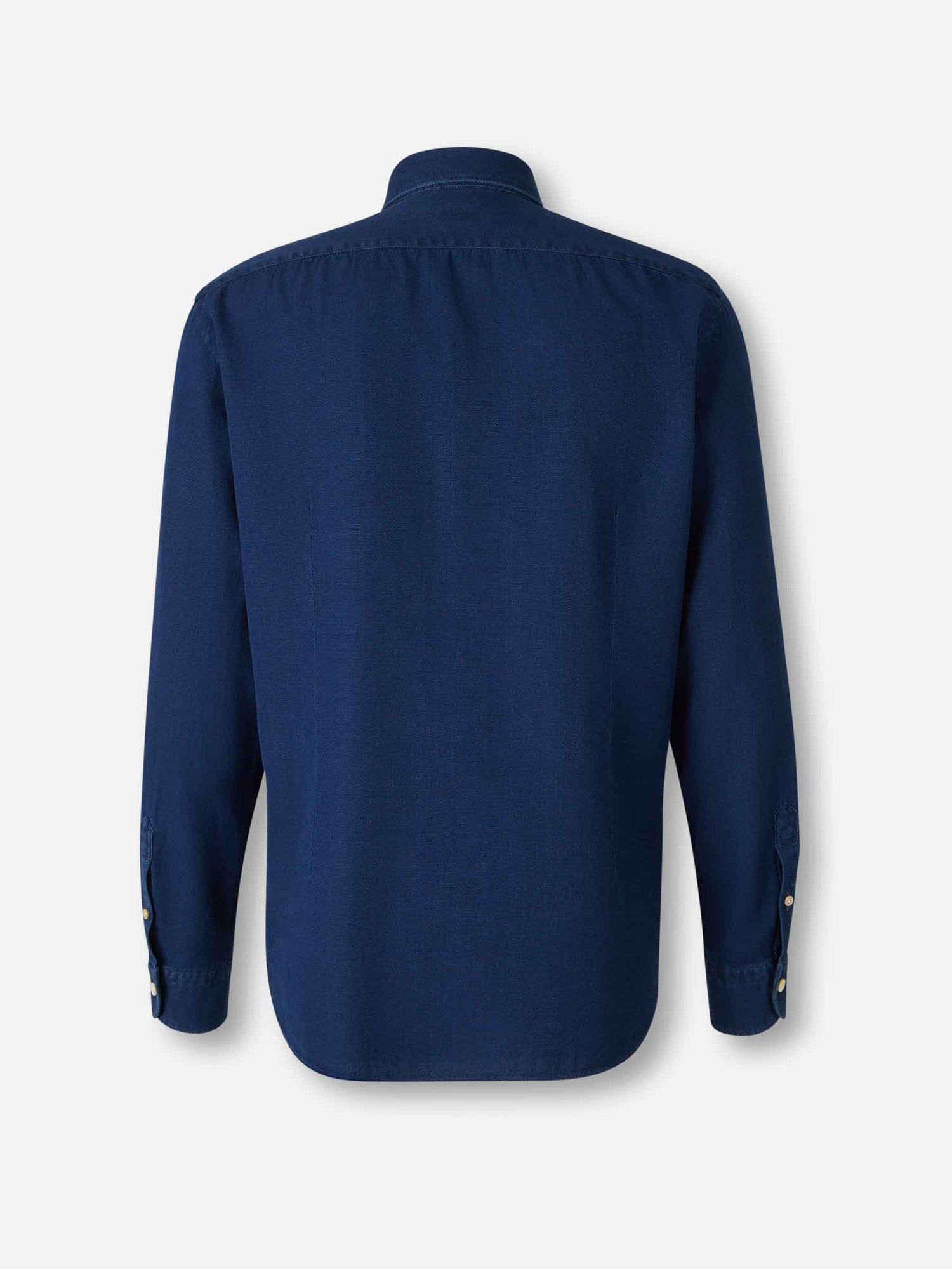 Outlet online Vincenzo di Ruggiero Hombre Camisa Vestir color Azul Noche sku 531-006573 01 - Foto 2